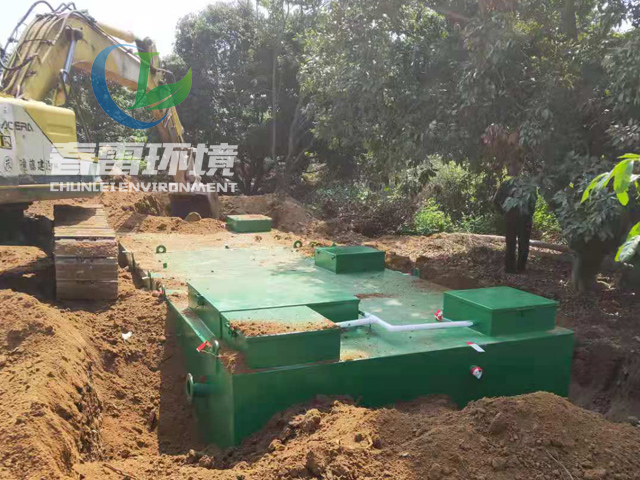 埋地式一體化污水處理設(shè)備特點及適用范圍